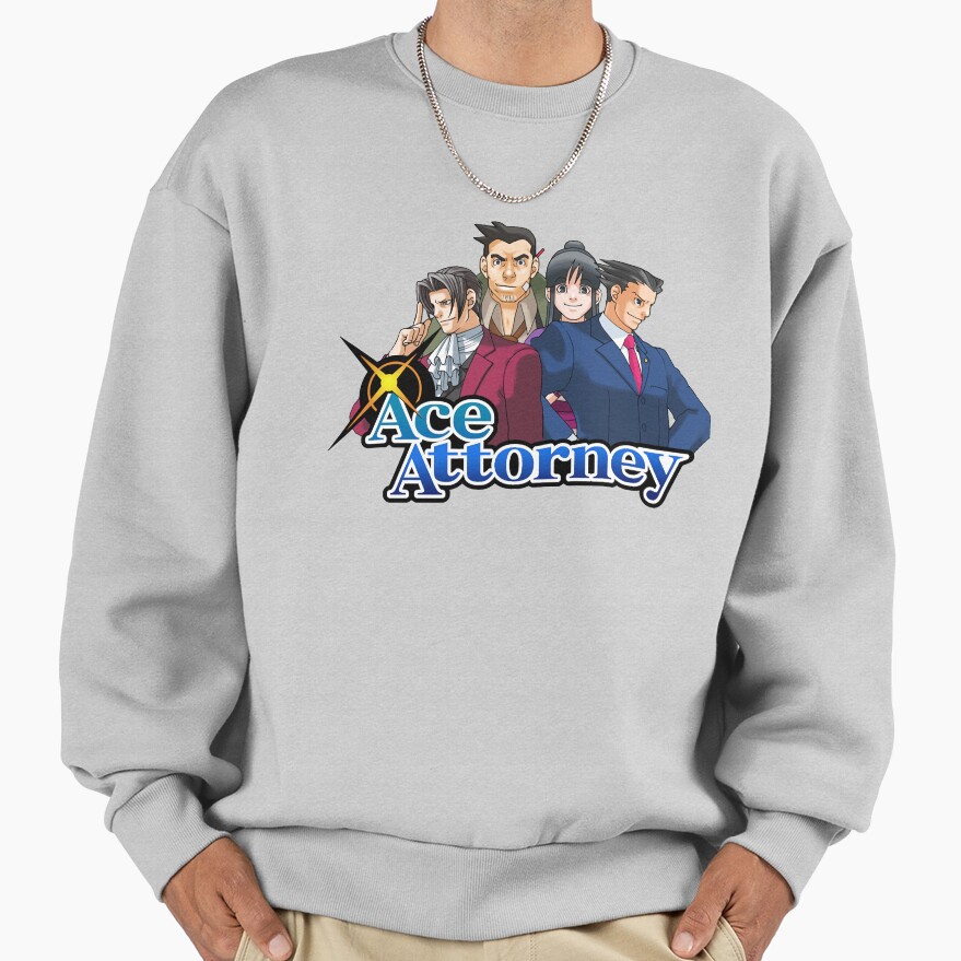 Ace Attorney Logo Sweatshirt - Image 4