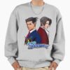 ssrcooversized sweatshirtmens 01heather greyfrontsquare productx1000 21 - Ace Attorney Merch