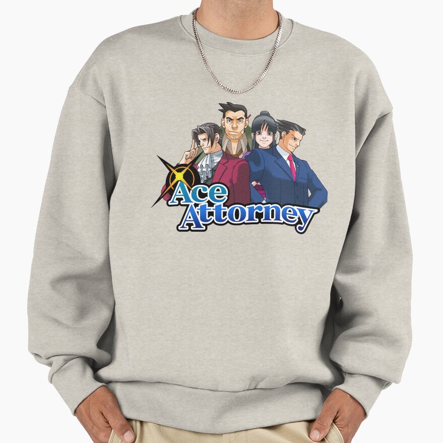 Ace Attorney Logo Sweatshirt - Image 3