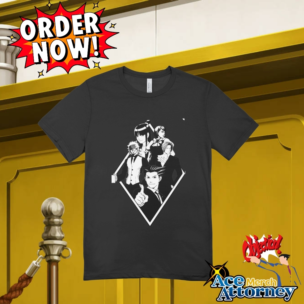 t shirt - Ace Attorney Merch