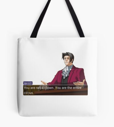Miles Edgeworth Basic Design Tote Bag