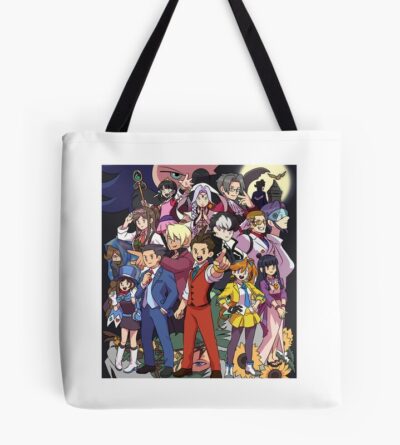 Apollo Justice Trilogy Promotional Art Redraw Tote Bag