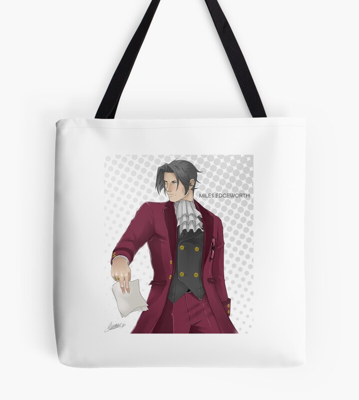 Miles Edgeworth New Attorney Tote Bag