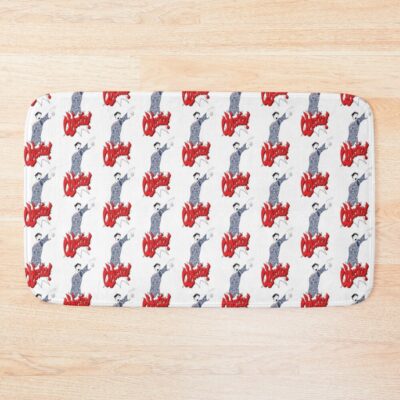 Phoenix Wright Bits Long Sleeve Bath Mat