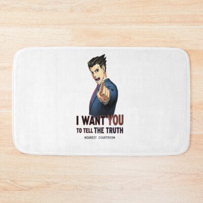 Want To Tell The Truth Phoenix Said Bath Mat