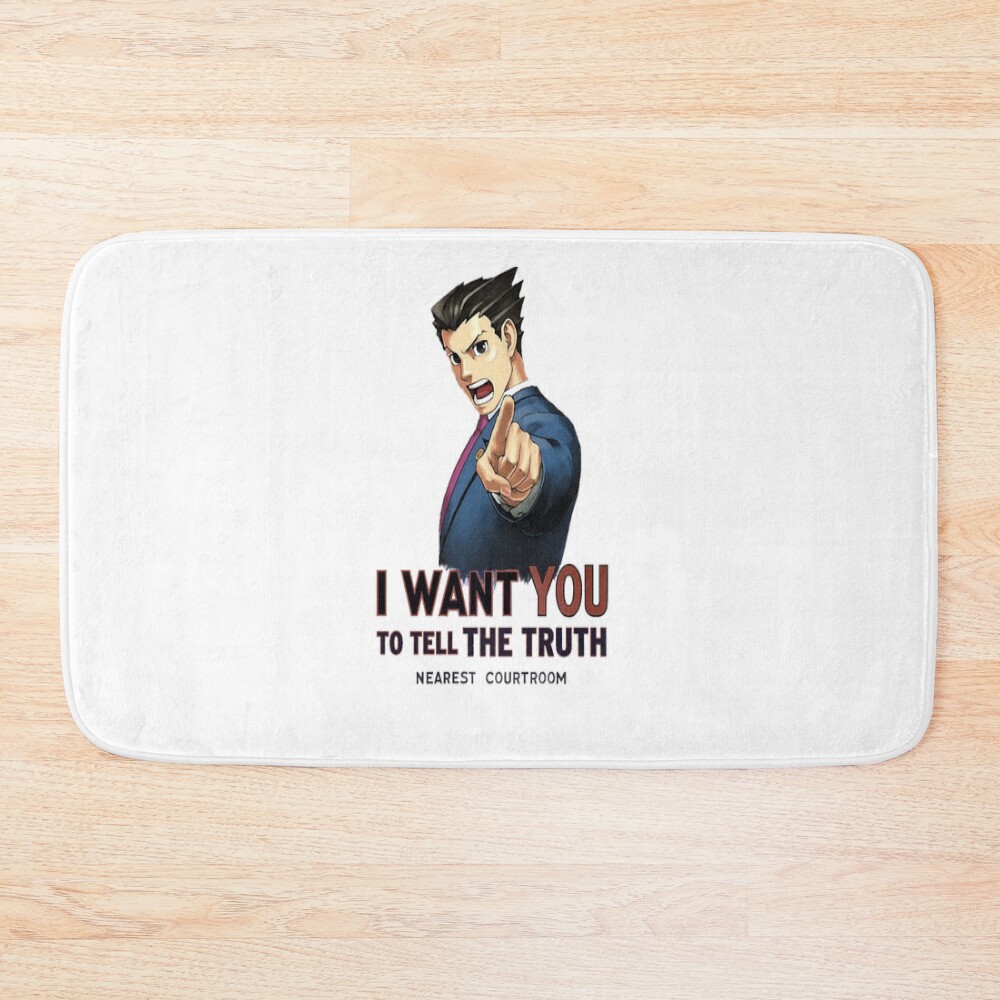 Want To Tell The Truth Phoenix Said Bath Mat