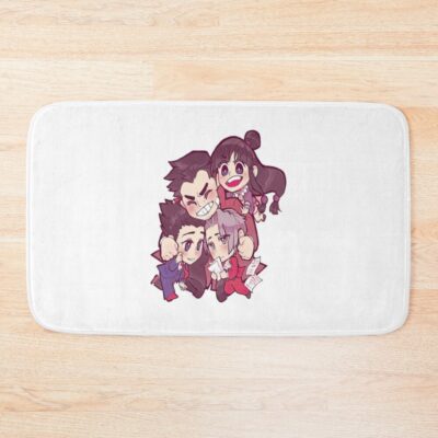 Ace Attorney The Good Pals Bath Mat