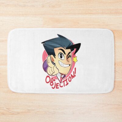 Face Of Phoenix Chibi Bath Mat