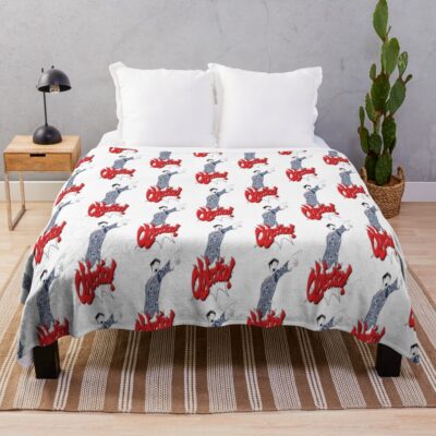 Phoenix Wright Bits Long Sleeve Throw Blanket