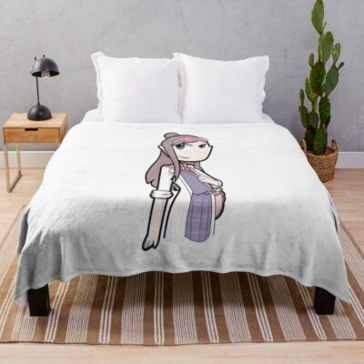 Determined Attorney Art Throw Blanket