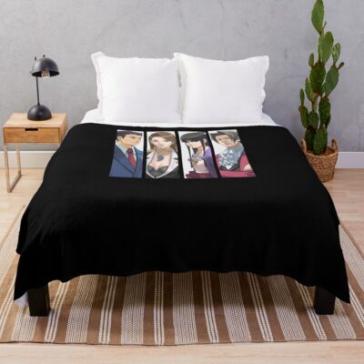 Phoenix Mia Mayoi And Miles Throw Blanket