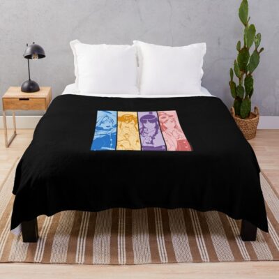 Apollo Justice Ace Attorney Trilogy Selection Throw Blanket