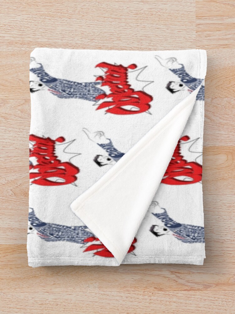 Phoenix Wright Bits Long Sleeve Throw Blanket - Image 2