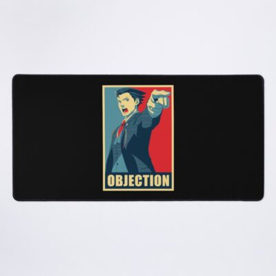 Objection Poster Mouse Pad