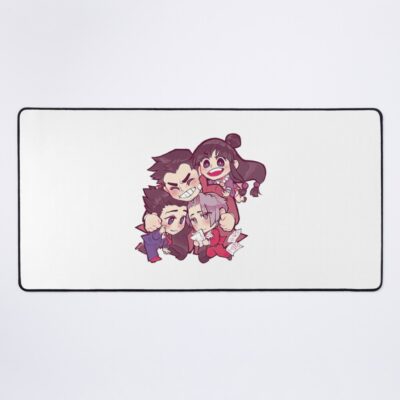 Ace Attorney The Good Pals Mouse Pad