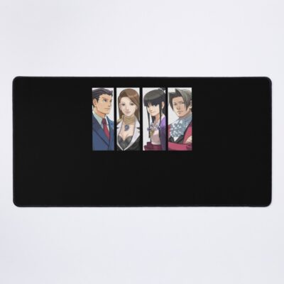 Phoenix Mia Mayoi And Miles Mouse Pad