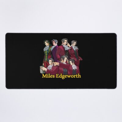 Miles Edgeworth Moods Mouse Pad
