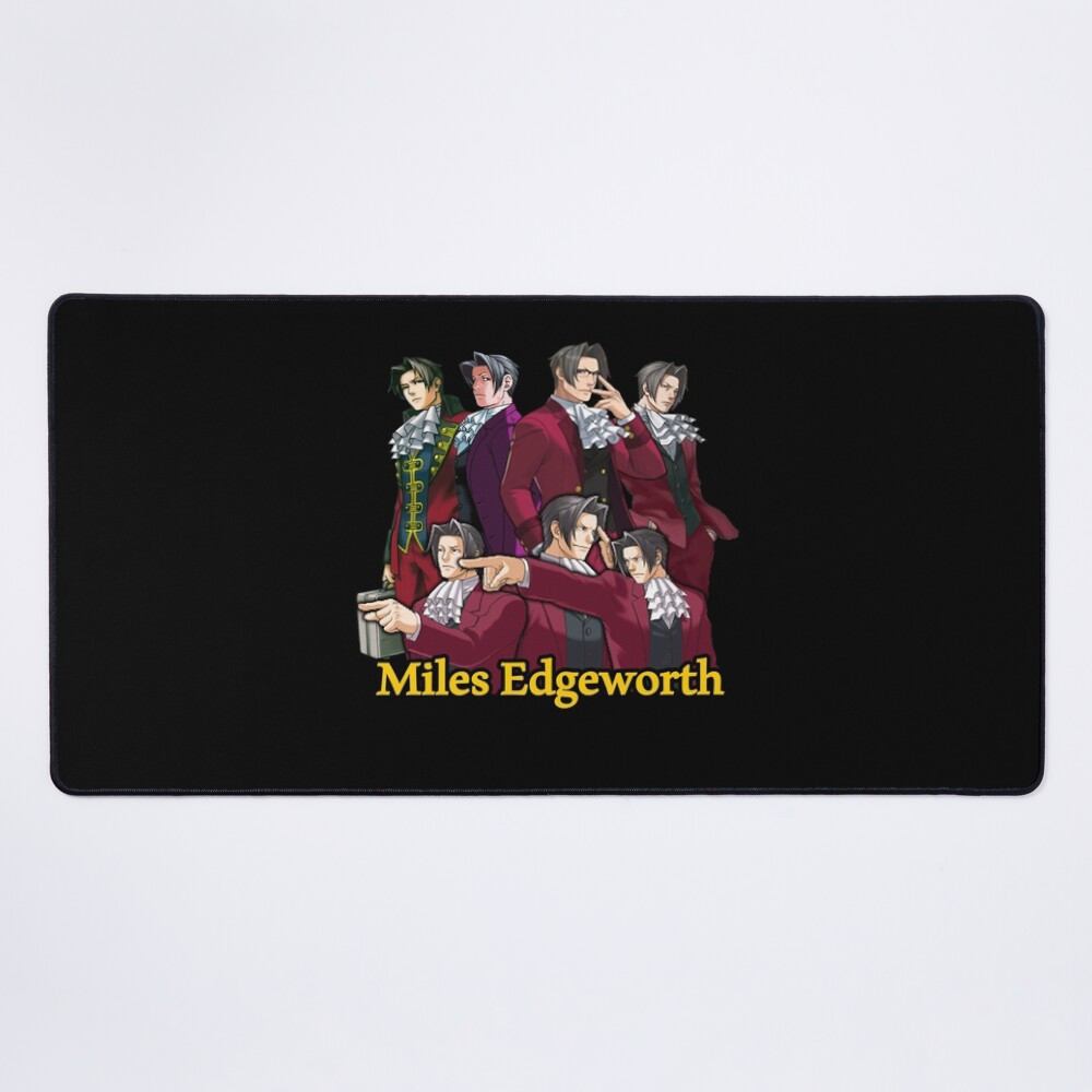 Miles Edgeworth Moods Mouse Pad