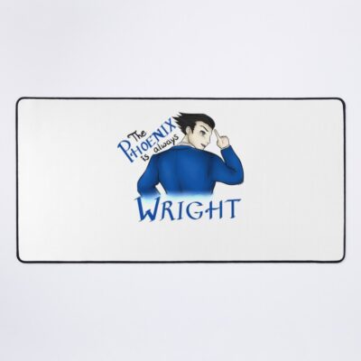 Phoenix Wright Blue Mouse Pad