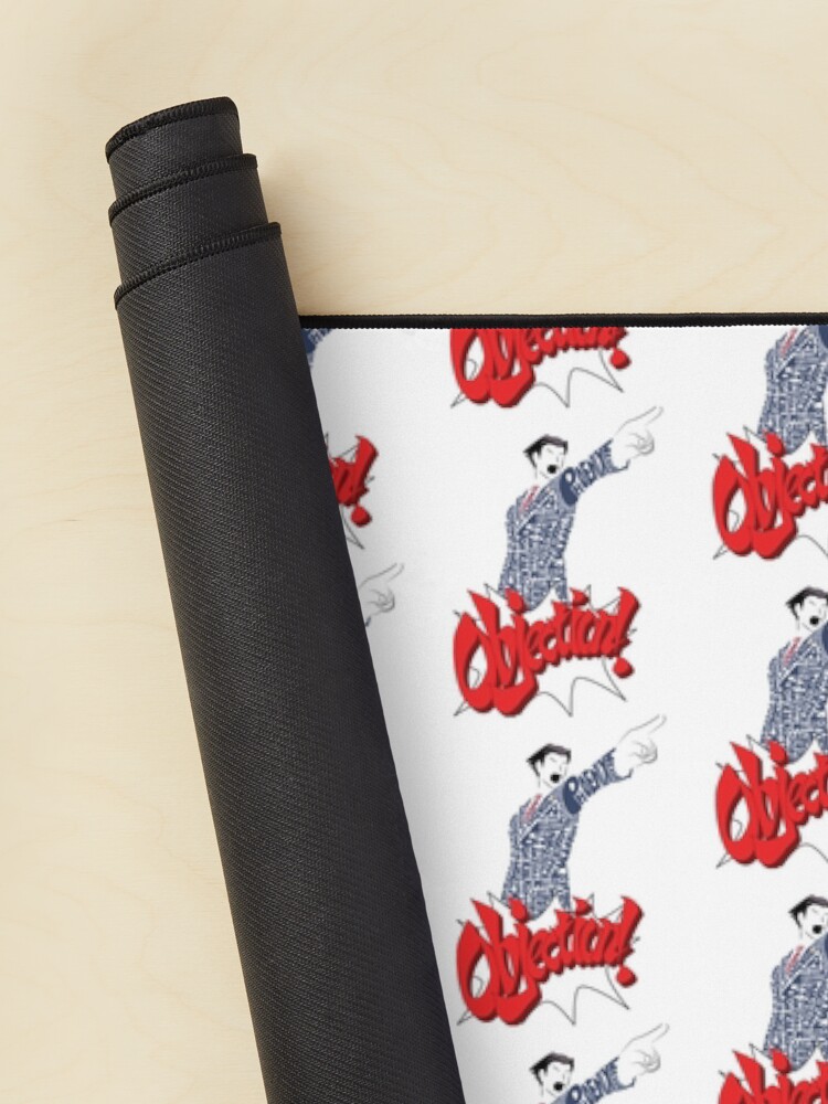 Phoenix Wright Bits Long Sleeve Mouse Pad - Image 2