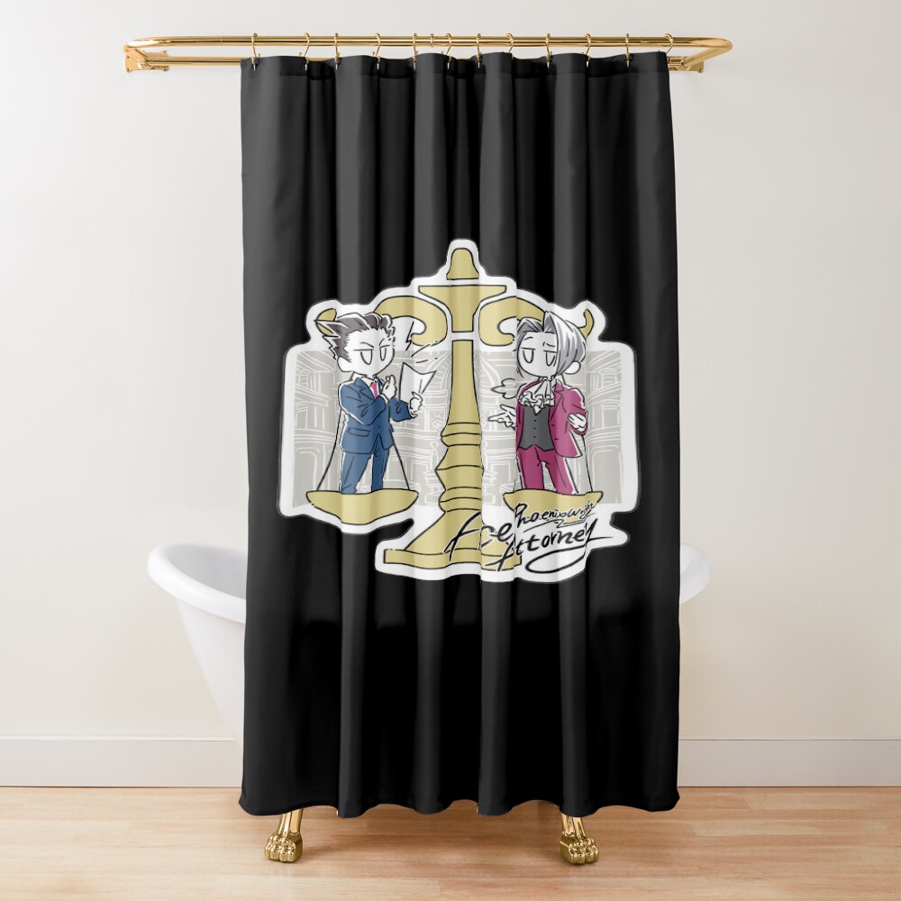 Phoenix Vs Miles Shower Curtain