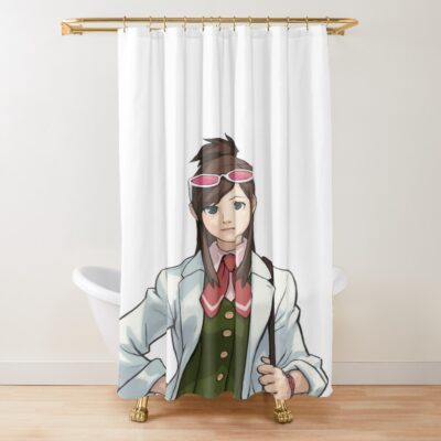 Ema Skye Portrait Shower Curtain