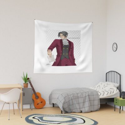 Miles Edgeworth New Attorney Tapestry