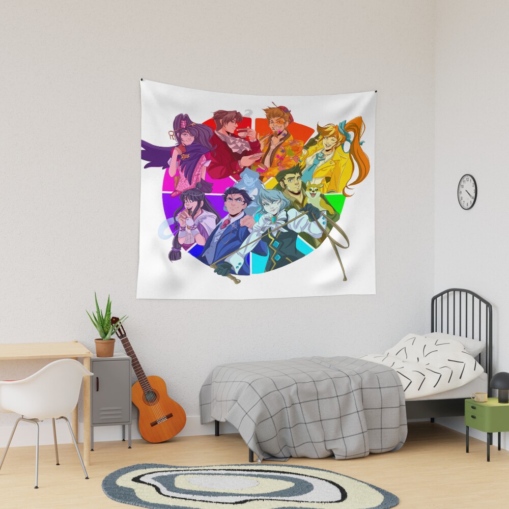 The Great Lawyer Color Wheel Tapestry
