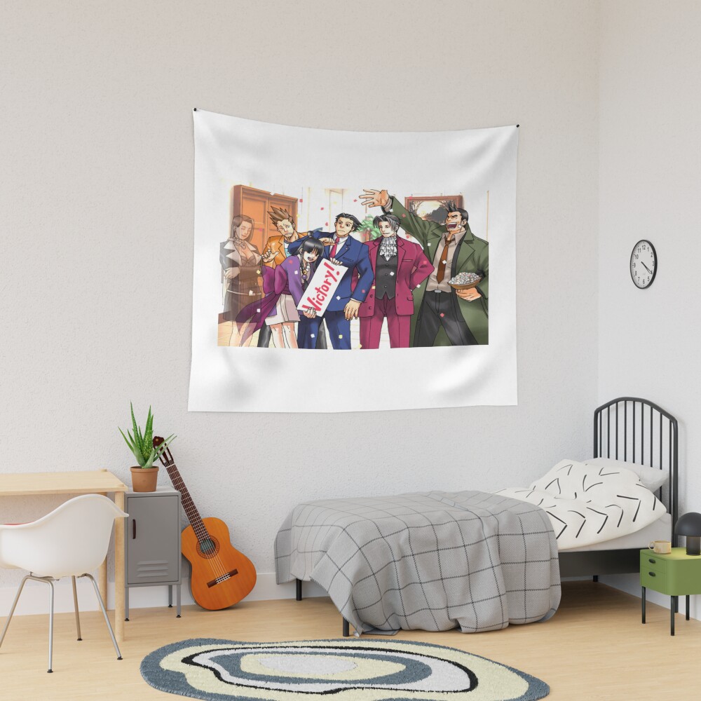 Victory Ace Attorney Tapestry