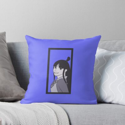 Maya Fey Frame Throw Pillow