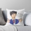 urthrow pillow couch smallsquare1000x1000 5 - Ace Attorney Merch