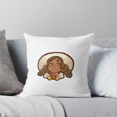Ace Attorney Juniper Woods Throw Pillow