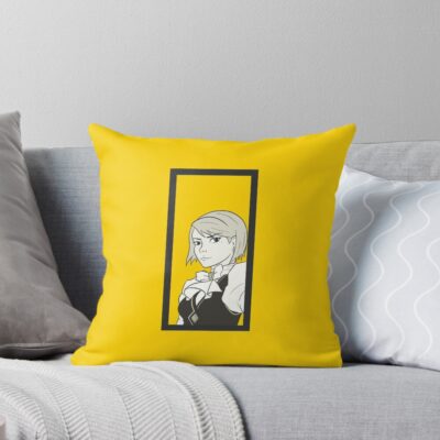 Franziska Von Karma Frame Throw Pillow