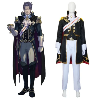 The Great Ace Attorney Barok van Zieks Game Cosplay Costume