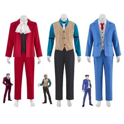 Ace Attorney Godot Anime Cosplay Costume